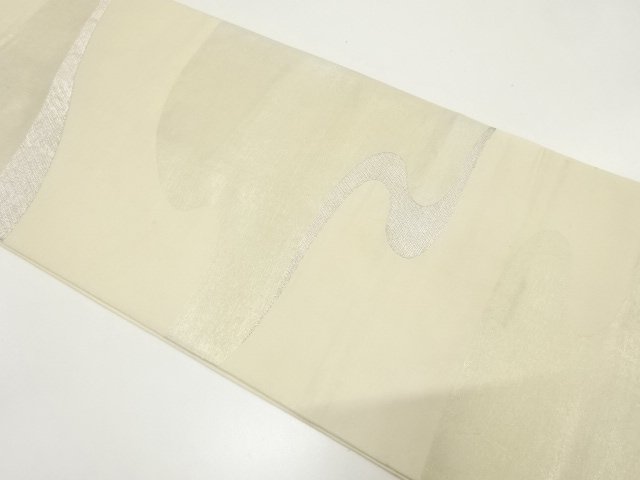 JAPANESE KIMONO / ANTIQUE FUKURO OBI / SILK / WOVEN STREAM